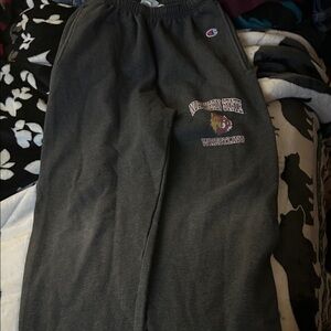 Champion Kids Dark Gray Wrestling Sweatpants